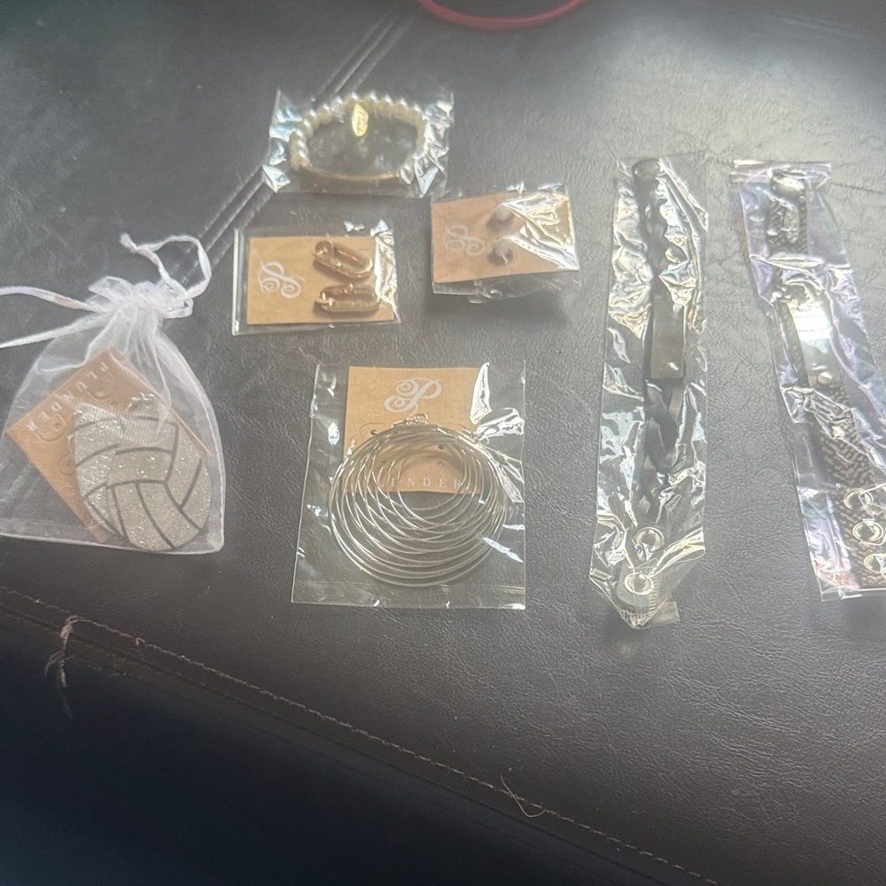 Plunder Assorted Jewelry Set with Silver and Gold Tones New